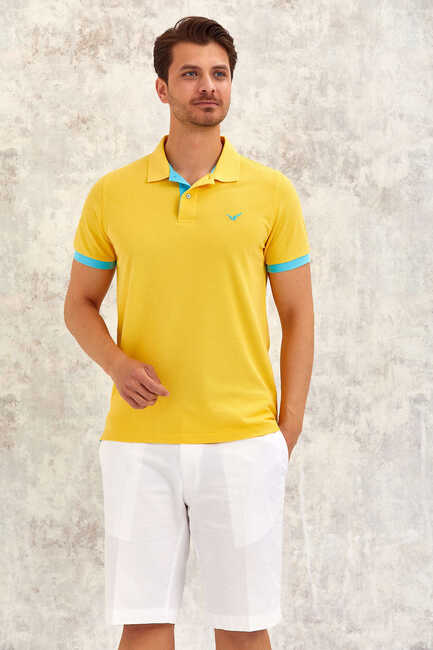 Yellow Polo T-Shirt Sarı