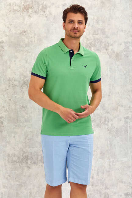 Green Polo T-Shirt Green