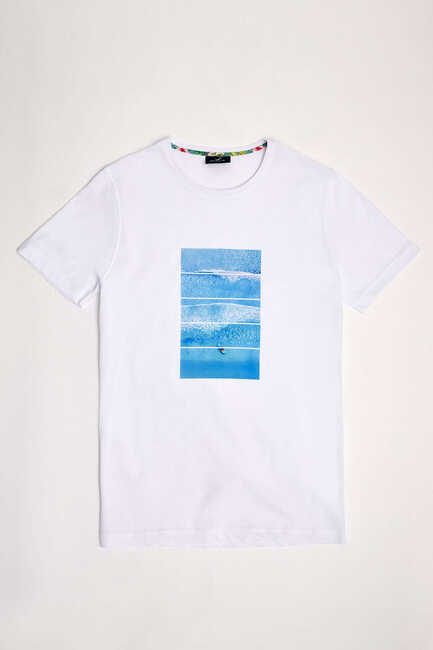 NASSAU MAN T- SHIRT - WHITE - Thumbnail