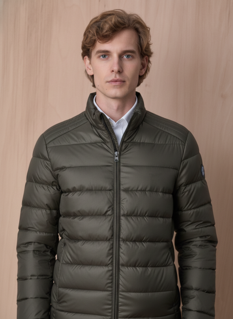 Haki Şişme Mont Haki