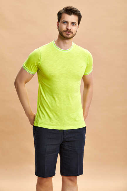 Neon Green Modal T-shirt 