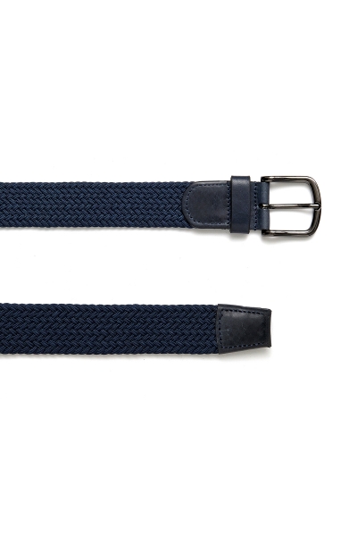 SMILE - ROPE MAN BELT - NAVY