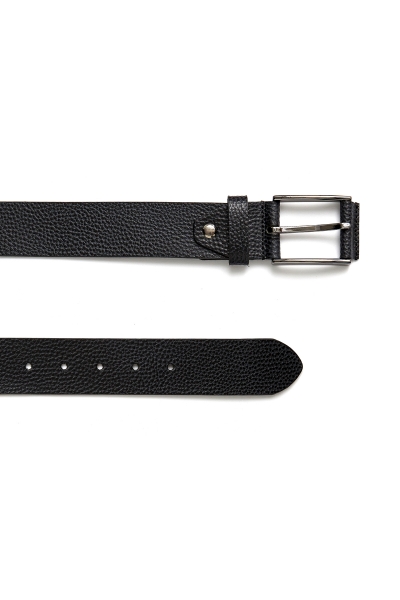 SMILE - SILVER FLOTER MAN BELT - BLACK 