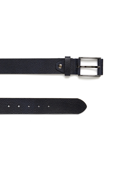 SMILE - SILVER FLOTER MAN BELT - NAVY