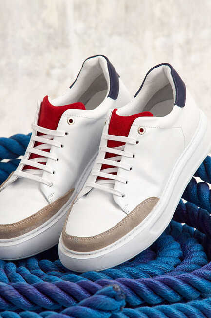 Navy Blue Shoes Lacivert