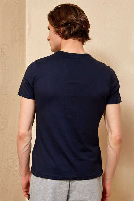 SURFY MAN T- SHIRT - NAVY - Thumbnail