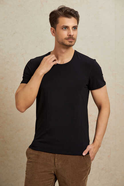 Black Cotton Tank Top 