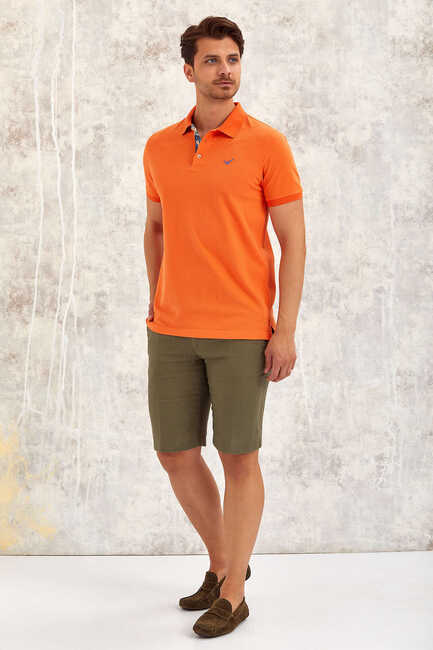Orange Polo T-Shirt Orange