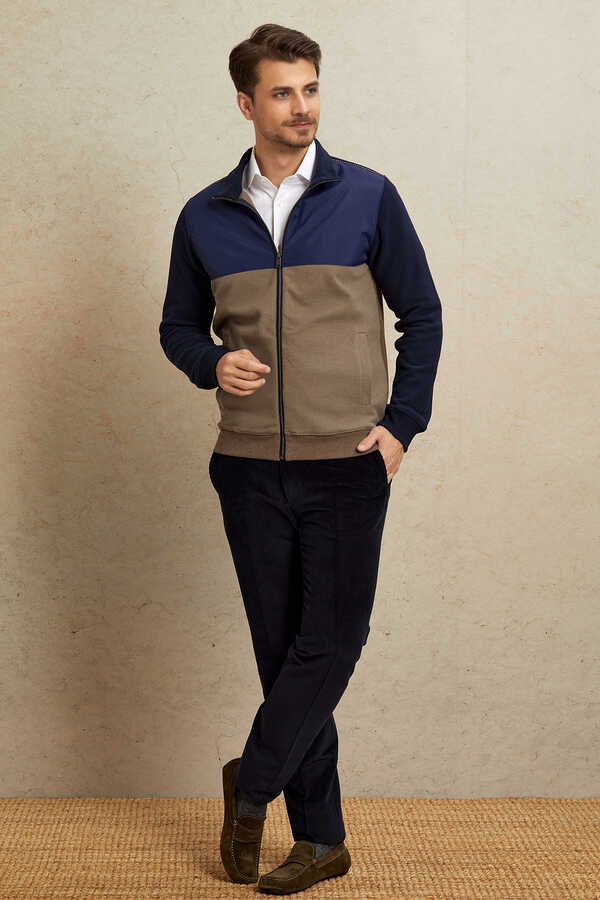 Bej Sweat Ceket - 3