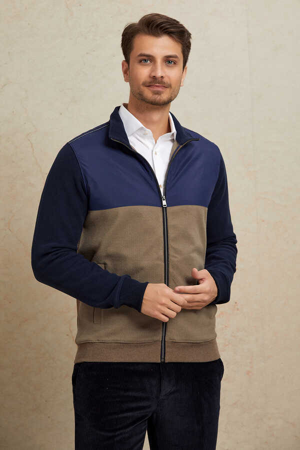 Bej Sweat Ceket - 2