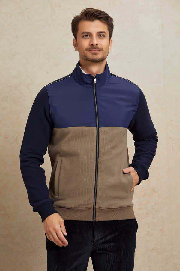 Bej Sweat Ceket - 6