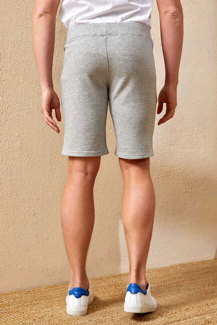 TWOTH SHORTS - GREY MELANGE - Thumbnail