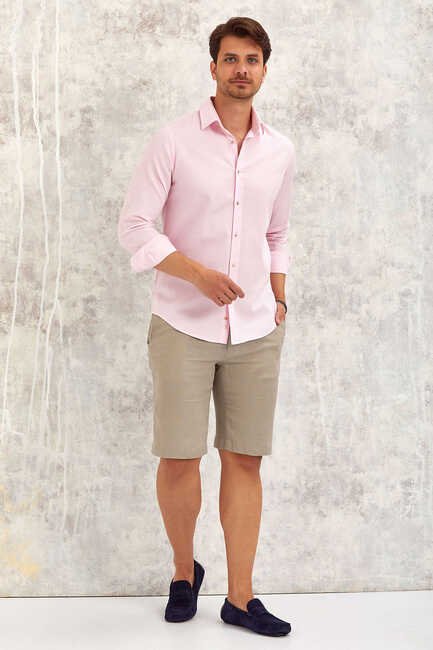 Pink 100% Cotton Shirt 