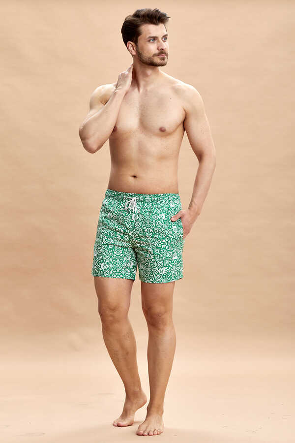 Green Swim Shorts