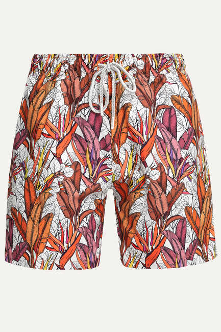 SMILE - WAIKOLOA MAN SWIM SHORTS - ORENGE