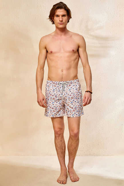 XANADU MAN SWIM SHORTS - OFF BEIGE - SMILE (1)